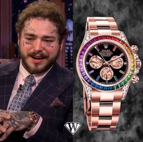 post malone rolex|Post Malone watch collection.